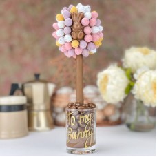 Mini Eggs and Malteser Bunny Tree